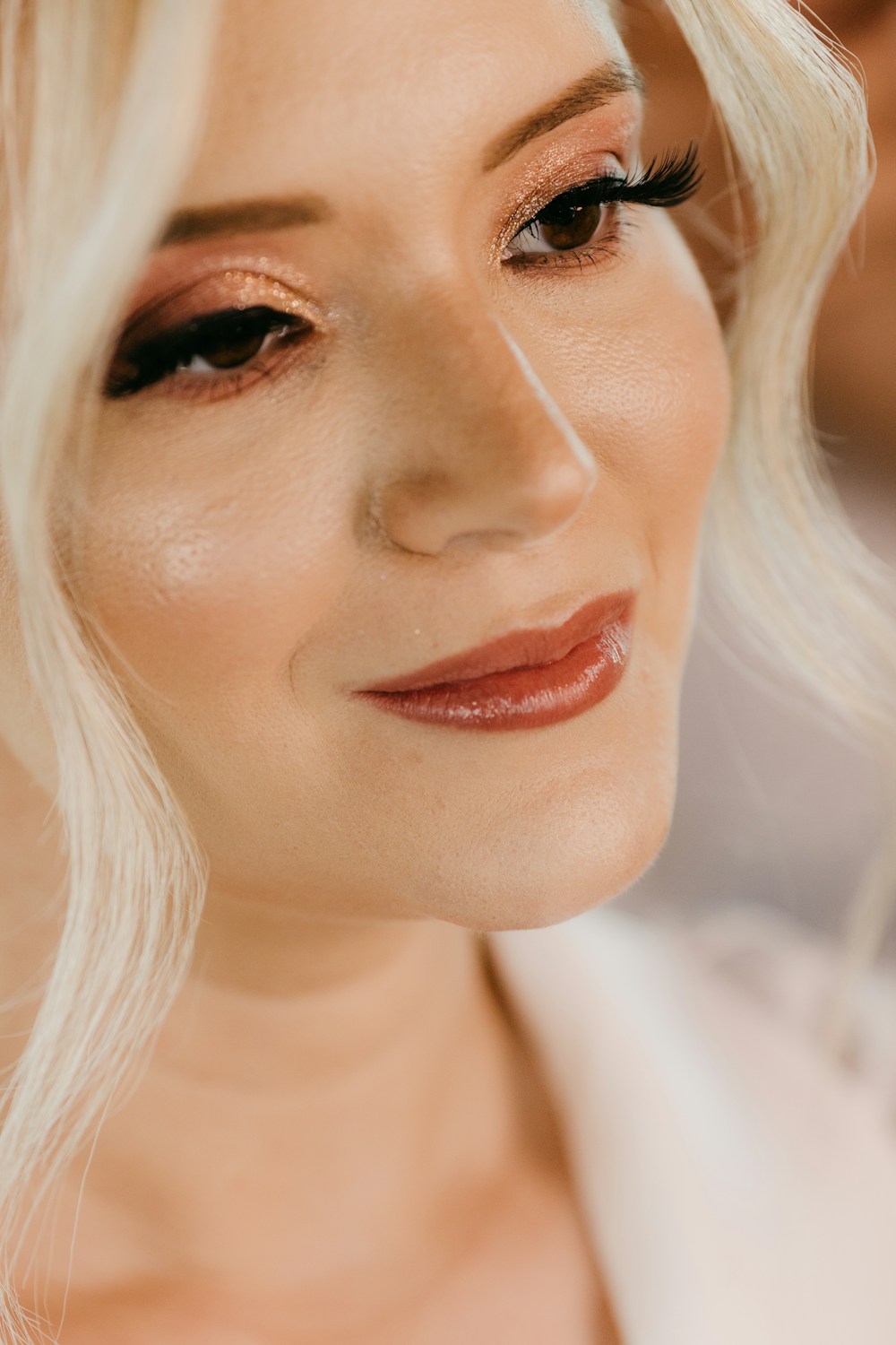 Bridal makeup finished at Serenity Beauty Salon