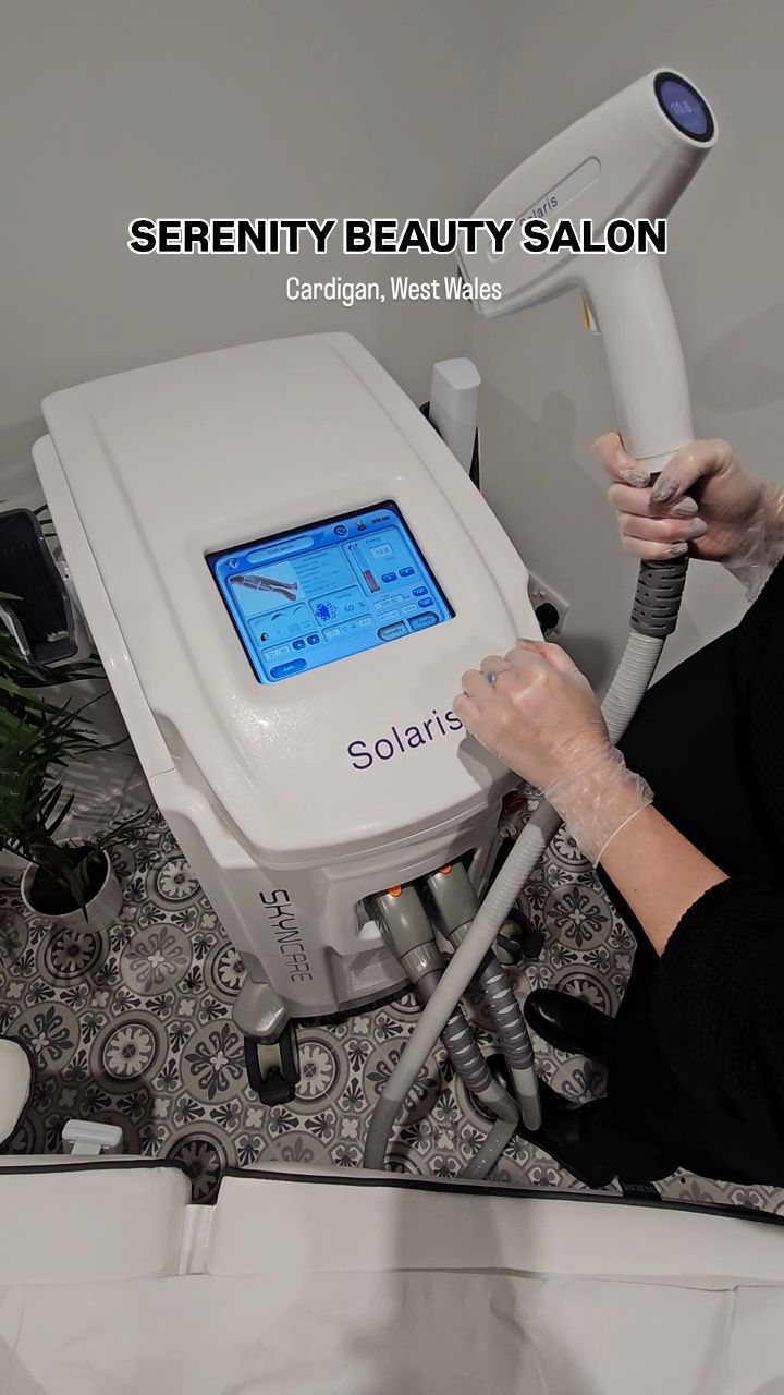 Laser hair removal at Serenity Beauty Salon, Cardigan