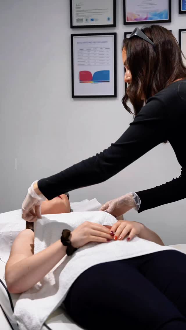 A facial treatment at Serenity Beauty Salon